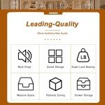 Modular Wooden Closet System for Bedroom Organization