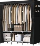 LOKEME Portable Closet with Shelves and Hanging Rods