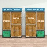 49-Inch Portable Closet Organizer with Shelves and Rods