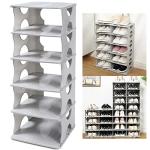 6-Tier Adjustable Shoe Rack Storage Organizer