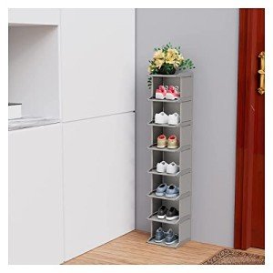 8-Tier Slim Stackable Shoe Rack Organizer