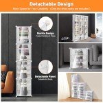 12-Tier Stackable Shoe Rack for 72 Pairs