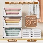 5-Pack Stackable Storage Baskets for Home Organization