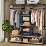 4-Tier Stackable Closet Organizers and Shelf Bins