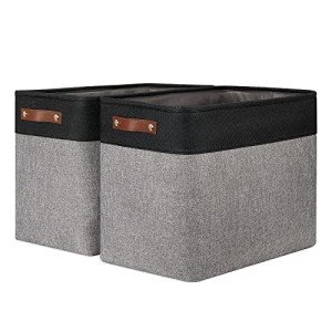 Extra Large Fabric Storage Baskets - 2-Pack