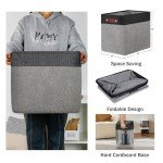 Extra Large Fabric Storage Baskets – 2-Pack