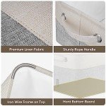 3 Pack Fabric Storage Bins for Organized Closets