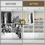 3 Pack Fabric Storage Bins for Organized Closets