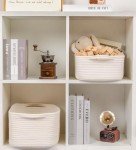 Cute Cotton Rope Storage Basket for Organizing