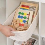Cute Cotton Rope Storage Basket for Organizing