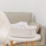 Cute Cotton Rope Storage Basket for Organizing