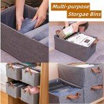 3-Pack Large Storage Bins for Home Organization
