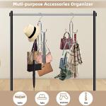 2-Pack Purse Hanger Organizer for Closet Storage