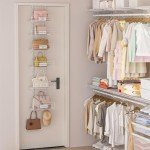 Over-the-Door Handbag Organizer with Name Plate