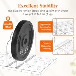 Lifewit 2-Pack Adjustable Purse Organizer Dividers