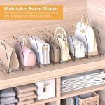 Ronlap Clear Purse Storage Organizer - 2 Pack