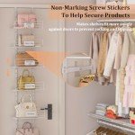 Over-the-Door Handbag Organizer with Name Plate