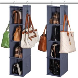 JIAMI HOME Hanging Purse Organizer - 2 Pack