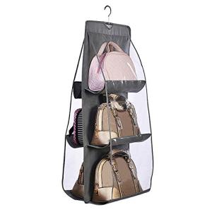Purse Hanger Organizer with 6 Large Pockets