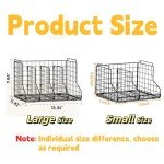 Closet Handbag Organizer with Adjustable Dividers (2-Pack)