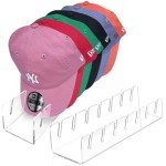 Acrylic Baseball Cap Stand - 2 Piece Organizer