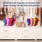 Acrylic Baseball Cap Stand - 2 Piece Organizer