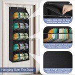 5-Tier Wall-Mounted Baseball Cap Organizer