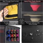 XL Fedora Hat Rack Set with Dust Cover