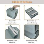 10-Shelf Gray Hat Rack Organizer for Storage