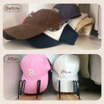 2 Pack Hat Organizer for 14 Baseball Caps