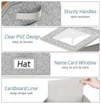 Stackable Hat Storage for 24 Caps – Grey