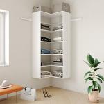 SOLRIG Corner Closet Storage System with Rod