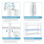 VIPEK L30 Corner Clothes Rack with Adjustable Shelves