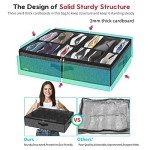 Under Bed Shoe Storage Organizer - Set of 2