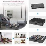 Under Bed Shoe Storage Organizer - Set of 2