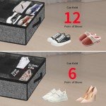 Under Bed Shoe Storage Organizer - Set of 2