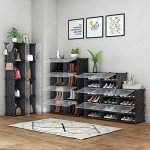 8-Tier Shoe Rack Organizer for Closet and Entryway