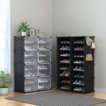 8-Tier Shoe Rack Organizer for Closet and Entryway