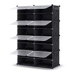 8-Tier Shoe Rack Organizer for Closet and Entryway