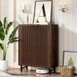 Tribesigns 6-Tier Shoe Cabinet with Shutter Doors