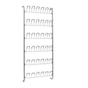 Over-The-Door 18 Pair Wire Shoe Rack