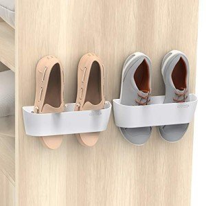 Yocice Wall-Mounted Shoe Rack with Hanging Strips
