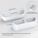 Yocice Wall-Mounted Shoe Rack with Hanging Strips
