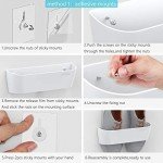 Yocice Wall-Mounted Shoe Rack with Hanging Strips
