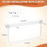 3-Pack Wall Mounted Foldable Shoe Rack
