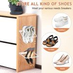 3-Pack Wall Mounted Foldable Shoe Rack