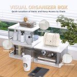 12-Pack Stackable Clear Shoe Storage Boxes