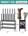 Black Boot Rack Organizer for Tall Boots