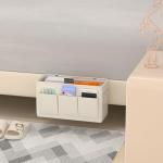 Dual-Purpose Bedside Organizer with 6 Pockets