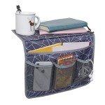 Bedside Storage Caddy for Books, Tablets, and More